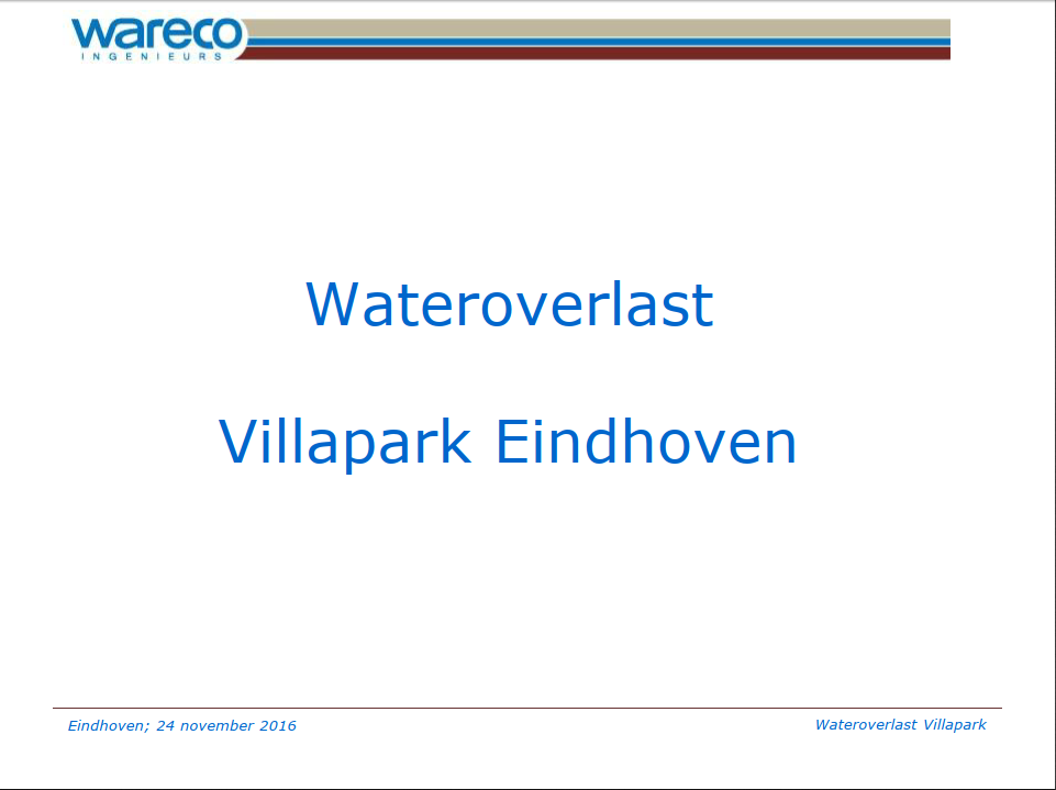 Wareco:Presentatie bewonersavond 24 november 2016 def2